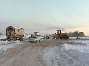 ООО «СМУ-33» возобновило строительство объездной левобережной дороги