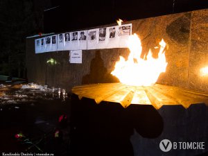 В Лагерном саду появились портреты убитых антифашистов (фото)
