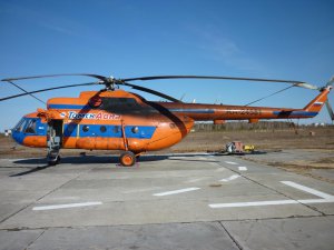 Приставы арестовали вертолет «Томскавиа» за долг в 16 миллионов рублей