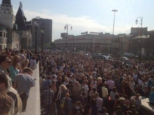 Из-за пожара в московском метро пострадало больше полсотни человек (видео)