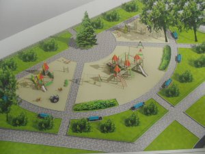 Проект детской площадки на проспекте Мира, 27