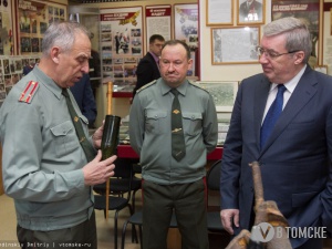 Виктор Толоконский оценил военно-исторический музей кадетского корпуса (фото)