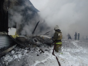 В МЧС подтвердили гибель двух человек при пожаре на птицефабрике