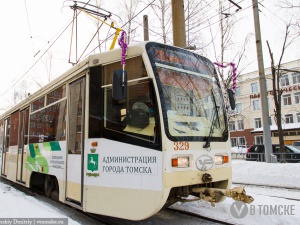 Отследить передвижение томского электротранспорта можно на рязанском сайте