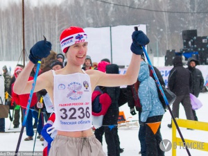 Томские «моржи» выйдут на «Лыжню России-2014» в одних шортах