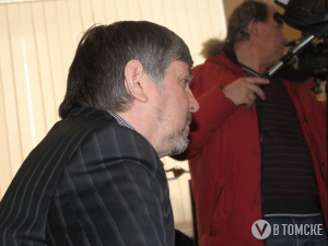 Владимир Замощин во время судебного заседания